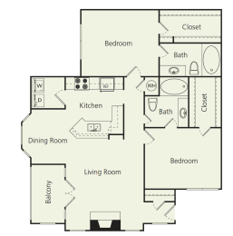  Floor Plan B1