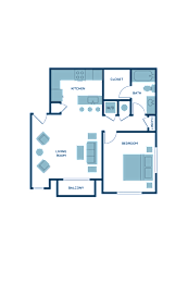 a floor plan of a 2103 sq ft apartment