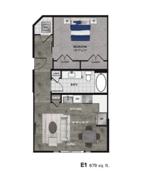  Floor Plan E1