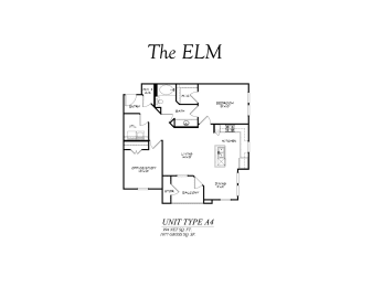  Floor Plan A4 - The Elm
