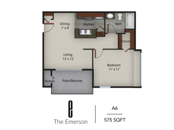  Floor Plan A6