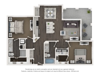 Floor Plan B3