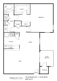 floor plan of the first level of a two story home with an open floor plan