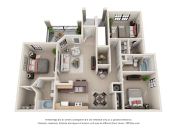  Floor Plan C1