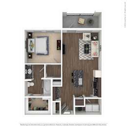 A series of images showing different layouts of a room with a bed, a desk, and a chair.