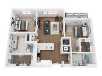  Floor Plan B2