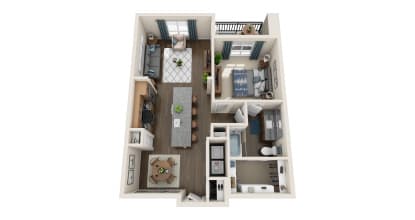 a4 floor plan in irving tx apartments
