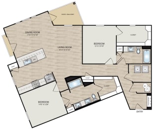  Floor Plan B10