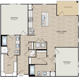  Floor Plan B7