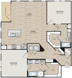  Floor Plan B8