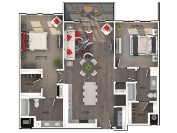  Floor Plan B1