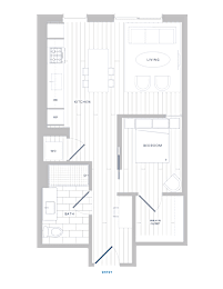 A floor plan of a house with labeled rooms such as "LIVING", "KITCHEN", "BEDROOM", and "BATH".