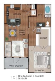  Floor Plan 1C