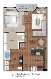  Floor Plan 1D