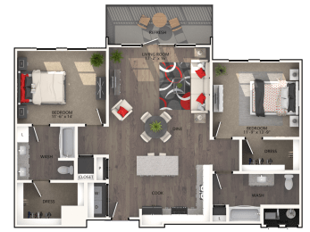  Floor Plan B12