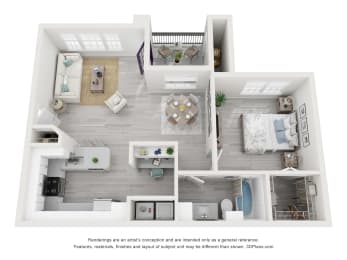  Floor Plan Saddle Creek - A2 - Belmont