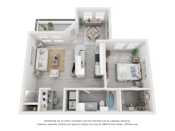  Floor Plan Saddle Creek - A3 - Preakness