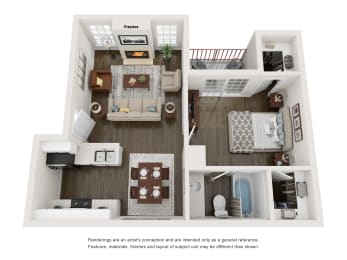 a floor plan of the villas at houston levee west apartments in cordova,
