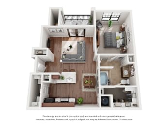 one bedroom luxury pearland apartmentsbathroom and a living room
