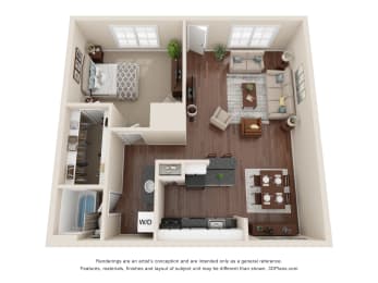 a floor plan of the villas at houston levee west apartments in cordova,