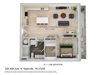  Floor Plan A1.1