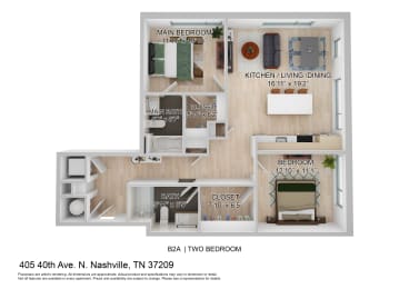 this is a 3d floor plan of a 2100 sq ft