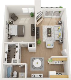  Floor Plan The Redbud