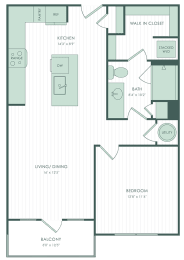  Floor Plan A1a