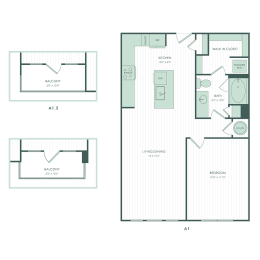  Floor Plan A1b-c
