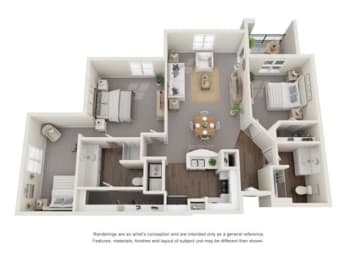  Floor Plan Percale