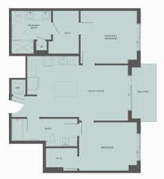 Floor Plan B8