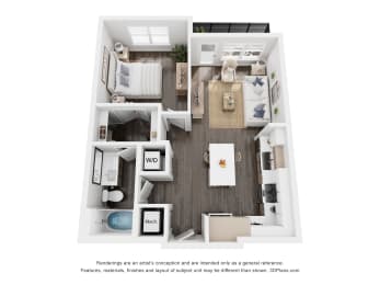 the outlook floor plan  3 bedroom