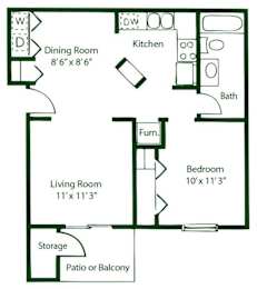 Floor Plan  G1B1B