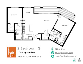 a floor plan of 2 bedroom g house