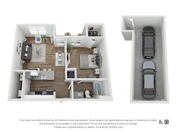 1 bed 1 bath at Echo Park at Perry Crossing Apartments, Plainfield
