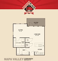 Napa Valley Floor Plan at Monon Living, Indiana