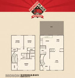 Monon Place I  -  3 Bedroom Townhome at Monon Living, Indiana