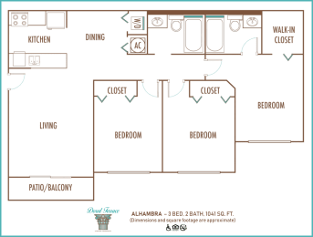3 bed 2 bath at Doral Terrace, Doral, FL, 33178