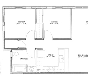 2 Bedroom 2 Bathroom Floor Plan at Bridge Meadows Beaverton 55+, Beaverton, OR 97005