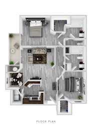 Drift Floor Plan at Spin Apartments, Nevada, 89110