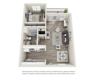 A1 Floor Plan at Las Ventanas, California