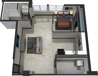 1 bed 1 bath A at LOFT 205 Apartments, Reno 89501