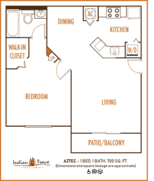 AZTEC Floor Plan at Indian Trace, West Palm Beach, FL 33407