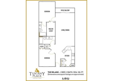 2 bed 2 bath at Tuscany Place Apartments, Homestead , FL 33032