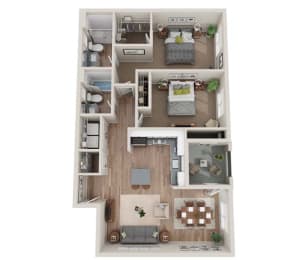 2 bed 2 bath at BASE APARTMENT HOMES, LAS VEGAS