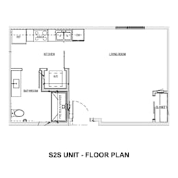 S2S Floor Plan at Traditions at Hazelwood, Portland, OR