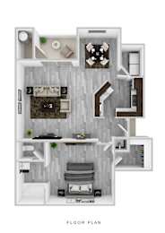 Bolt Floor Plan at Spin Apartments, Las Vegas