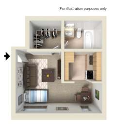 A series of images showing different views of a room.
