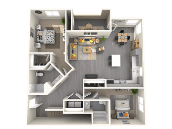 2 bed 2 bath D at THE RISE APARTMENT HOMES, Las Vegas