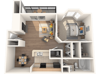  Floor Plan THE JUNIPER